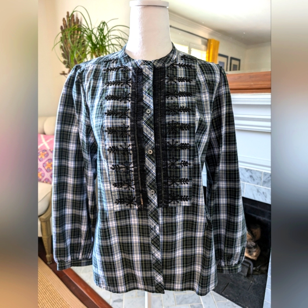J. Crew medium cotton shirt for women
